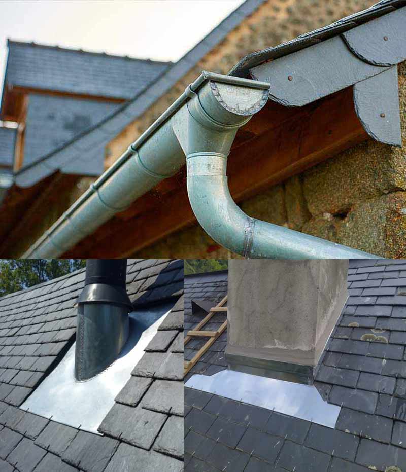 Travaux de couverture - Le Couvreur Finistérien : artisan couvreur zingueur basé sur Ergué-Gabéric, intervient dans les meilleurs délais sur QUIMPER et les alentours ainsi que dans tout le Finistère (29)  : Travaux de couverture, faîtage en neuf et en rénovation. intervention urgence fuite toiture. Travaux de zinguerie ... Intervention sur QUIMPER et les alentours ainsi que dans tout le Finistère (29)